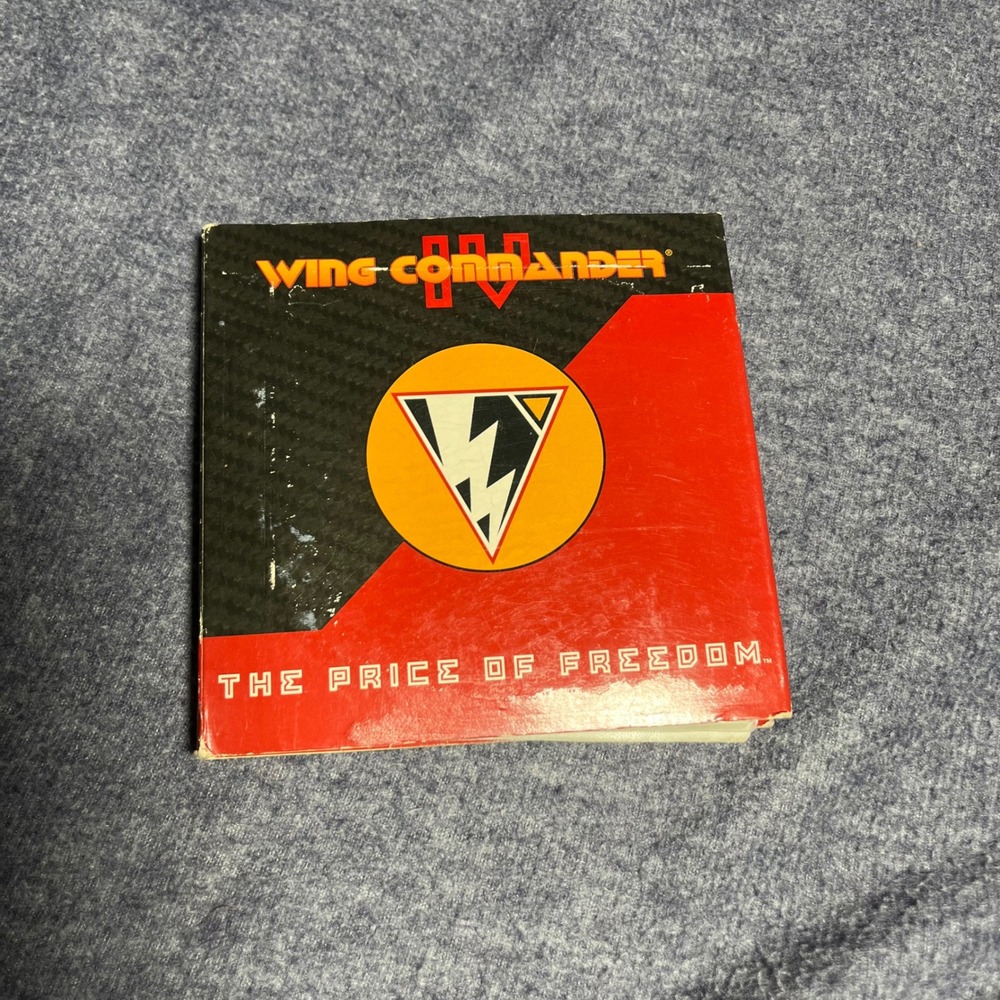 Wing Commander 4‎ The Price of Freedom PC Game 4-Disc Set Origin